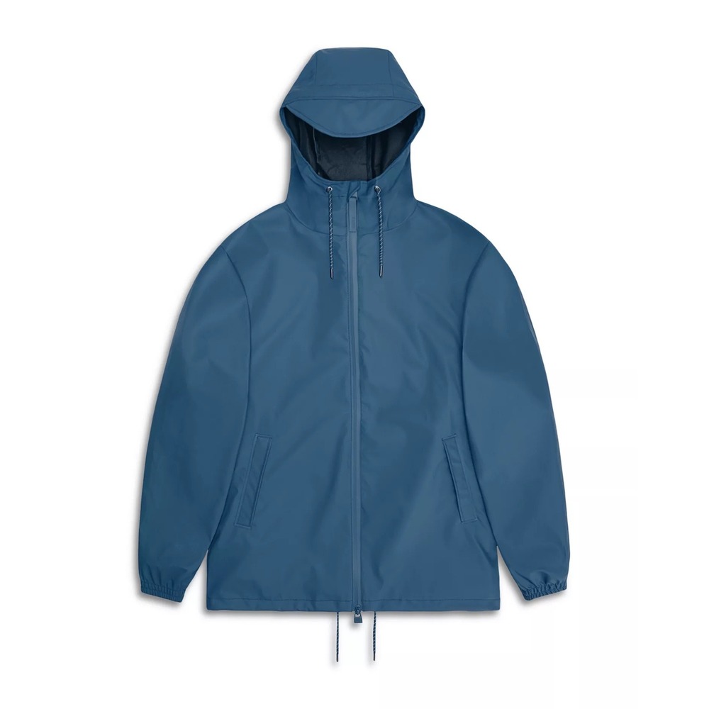 RAINS NEW Waterproof Rain Unisex Jacket 12010 W3 Pulse Blue Size XS MSRP‎ $110